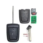 Remote Car Key Fob 4 Buttons 315 / 433MHz ID46 Chip for Holden Commodore VE