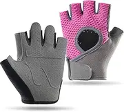 Qzdtue Training Gloves – 1 Pair of Gym and Weight Training Gloves, Sports Equipment with Gel Pads and Non-Slip for Kayak Cycling and Rowing