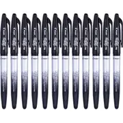 Pilot Frixion Pro Erasable Gel Ink Pen 0.7mm Black Box 12