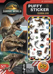 Jurassic World Rebirth: Puffy Sticker Colouring Book (Universal)