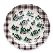 2 QSquare Alaina Young Christmas Winter Eve 16" Serving Platter 0026-010020