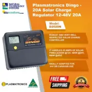 Plasmatronics Dingo Solar Charge Regulator 12-48V 20A D2020N