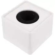 ABS Injection Cube Shaped Flag Molding Logo Station Interview Microphone