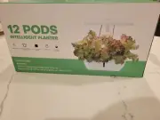 12 Pods Hydroponics Growing System with LED Grow Light Indoor