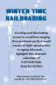 Winter Time Railroading DVD NEC Vermont Railway Conrail NS CSX Amtrak WC C&NW