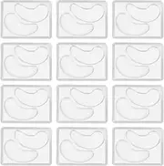 Laroal 12Pair Mould for Eye Pads Transparent Mould for Under Eye Patches DIY