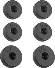 Brake Line Flaring Tool Kit, 6PCS, 3/16" & 1/4" Double Flare Tool for Brake Line