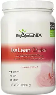 Isagenix Strawberry Isalean Nutritional Protein Shake Meal Replacement - NEW