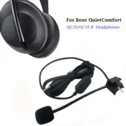 Audio Cable With Microphone Mic For Bose QuietComfort QC35/QC35 II Headphones