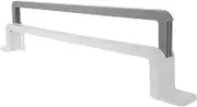 Ciieeo Towel Racks for Bathroom Wall Mount Slipper Rack Door Hooks Sock Holder Towel Holder Foldable Punch 53cm Large Grey White