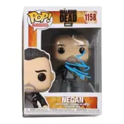 Jeffrey Dean Morgan Signed "The Walking Dead" #1158 Negan Funko Pop! Vinyl Fi...