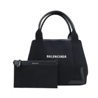 在飛比找蝦皮購物優惠-Balenciaga 巴黎世家帆布包‘限量黑’S號