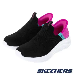 SKECHERS 女童系列 瞬穿舒適科技 ULTRA FLEX 3.0 - 303800LBKPK