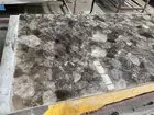 Smoky Grey Quartz Semi-precious Crystal Gray Gemstone Stones Backlit Wall Tile