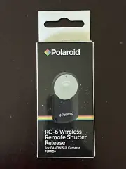 NIB Brand New Polaroid RC6 Wireless Shutter Release Remote Control For Canon SLR