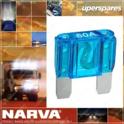 Narva Brand 60 Amps Maxi Blade Type Fuses with Blue Colour Box of 10