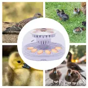 12 Egg Incubator Automatic Turning Digital Hatching Chicken Poultry Egg Incubat