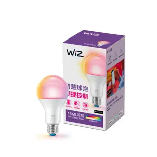 【Philips 飛利浦】WiZ 13W LED全彩燈泡 3入(PW019)