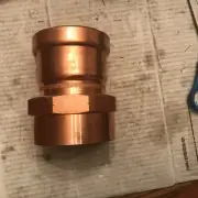 VIEGA Pro Press 3 inch, 3'' Press Copper Female Adapter P x FIP, Threaded