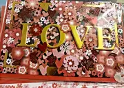8 X 5" ROMANTIC CARDBOARD VALENTINE "I THINK U KNOW YOU'RE PRETTY SPECIAL TO ME"