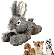 Dog Plush Chew Toy | Soft Pet Teeth Cleaning Toy for Dog - Durable Toys with Cartoon Rabbit Shape, Suitable for Puppy, Small and Medium Dogs