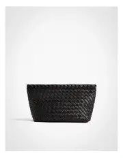 [Witchery] Nikki Woven Cosmetic Pouch in Black