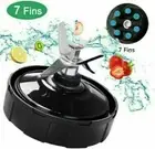 Replacement 7Fin Extractor Blade Blender For Nutri Ninja Auto IQ 900/1000/1500W