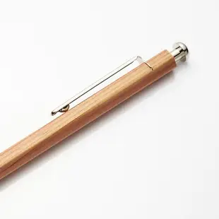 日本北星 大人的鉛筆夾式 附筆芯削 (原木筆桿)