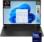 HP Spectre x360 16" 2880x1800 Intel Ultra 7-155H RTX 4050 32GB 1TB SSD W11H