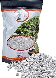 JK Global Imports Pumice for Bonsai, Succulent, Cactus | 1/4' Particle Size | 2 Quarts Bag