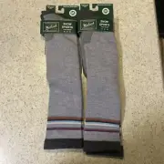 woolrich snow sports light weight ski socks 2 pairs size M