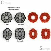 Donut Clay Cutter | Polymer Clay Cutters | Clay Earring Cutters