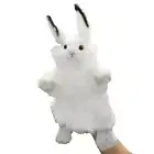 HANSA White Rabbit Hand Puppet