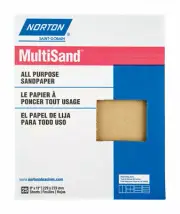 (2 Boxes) Norton 220Grit Aluminum Oxide Very Fine Sanding Sheet 11'' x 9'' 25PK