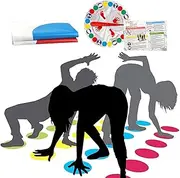 Body Twisting Game - Floor Game Activity Mat Board Games - Large Mat Interactive Toys, Body Twist Balance Games, Twist Poses Indoor & Outdoor Game