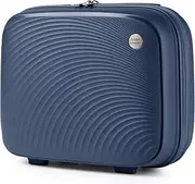[British Traveller] Suitcase Lightweight PP Hard Shell Trolley, Fashion Travel Carry on Hand Luggage Cabin Size, TSA Lock Check in Case with 4 Spinner Wheels