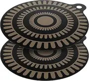 Stove Top Cover Heat Resistant Hob Mats Induction Hob Mats with Colour Changing Designs(2)