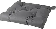 [IKEA] Malinda Chair Cushion, Grey, 40/35x38x7 cm