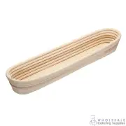 Proving Basket Oval 43x9cm Dough Bread Rising Prooving Proofing Baguette Making