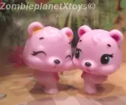HATCHIMALS COLLEGGTIBLES FIGURE SEASON 3 PINK HUMMINGBEAR TWINS cute