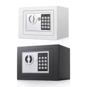 Small Safe Box Digital Electronic Security Safe Box with 2 Keys for Home Office