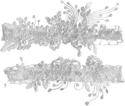 [LIFKOME] Elegant Lace Leg Ring Set Wedding Garters Crystal Accents for Women Girls Comfortable Elastic Straps for Special Occasions