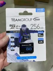 TEAMGROUP GO Card 128GB Micro SDXC UHS-I U3 V30 4K for 256GB