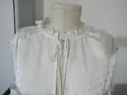 NWT BCBG Maxazria White Silk Polka Dot Sleeveless Top Blouse Ruffle Tie L $148
