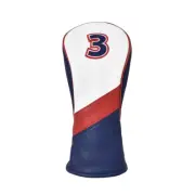 New PRG Golf Elite Red/White/Blue Fairway Headcover