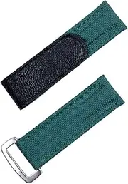 [KAVJU] Nylon Fabric Leather 20mm Colorful Watchband For Strap DAYTONA SUBMARINER GMT Yacht-Master DateJust Watch Band