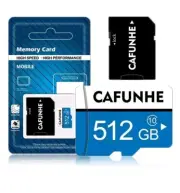 Cafunhe 512GB Micro SD Flash Memory Card with Adapter