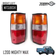 Tail Lamp Light Black Rim For Mitsubishi L200 Dodge Ram Clot Mighty Max 1987-96 (for: Mitsubishi)