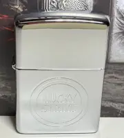 Rare 1997 (XIII) Lucky Strike Zippo Lighter – High Polish Chrome – Collectible