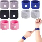 5 Pairs Motion Sickness Bands Nausea Wristbands for Car Sickness